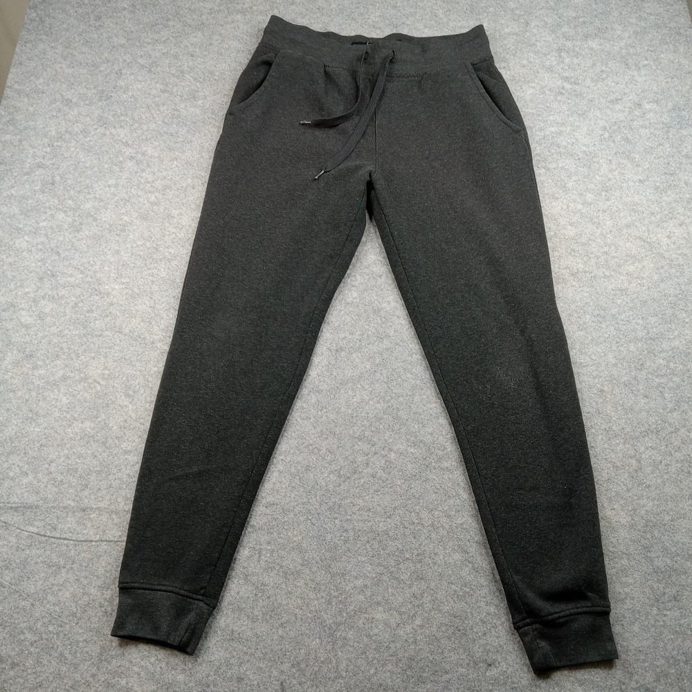 Switch‎ Sweatpants Mens Medium Remarkable Jogger Black Fleece Lined Cuffed Pants